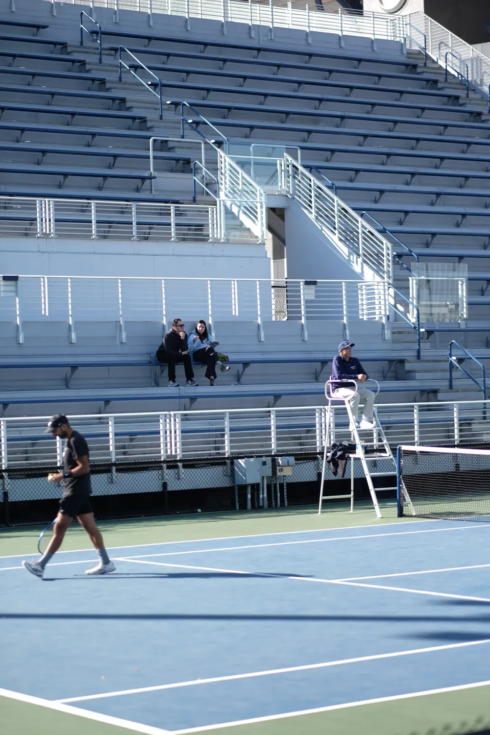 The match, seen from the sidelines at the 2026 Manhattan Ladder Finals